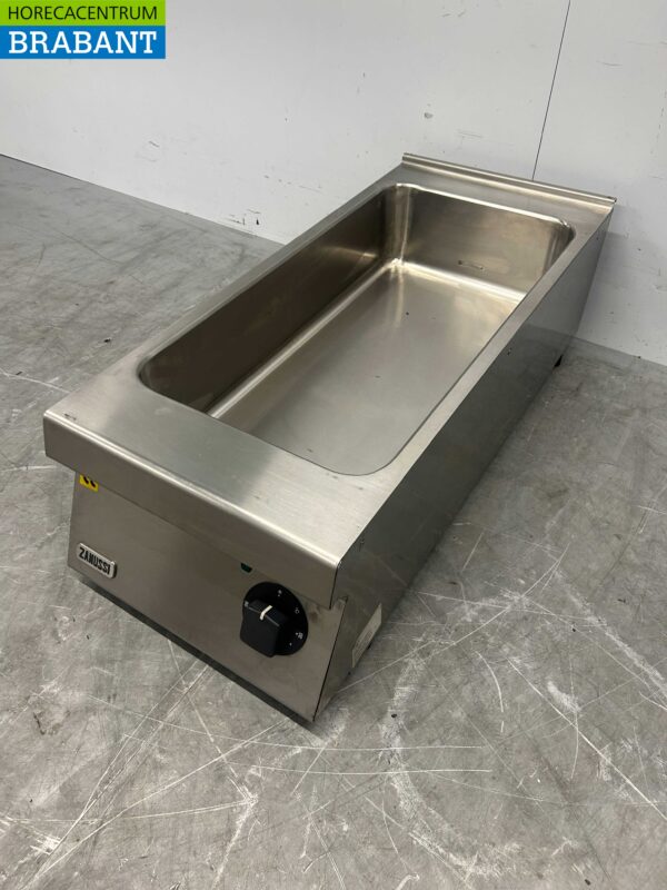 RVS Zanussi Bain marie 1/1 + 1/3 GN 230V Horeca - Afbeelding 2
