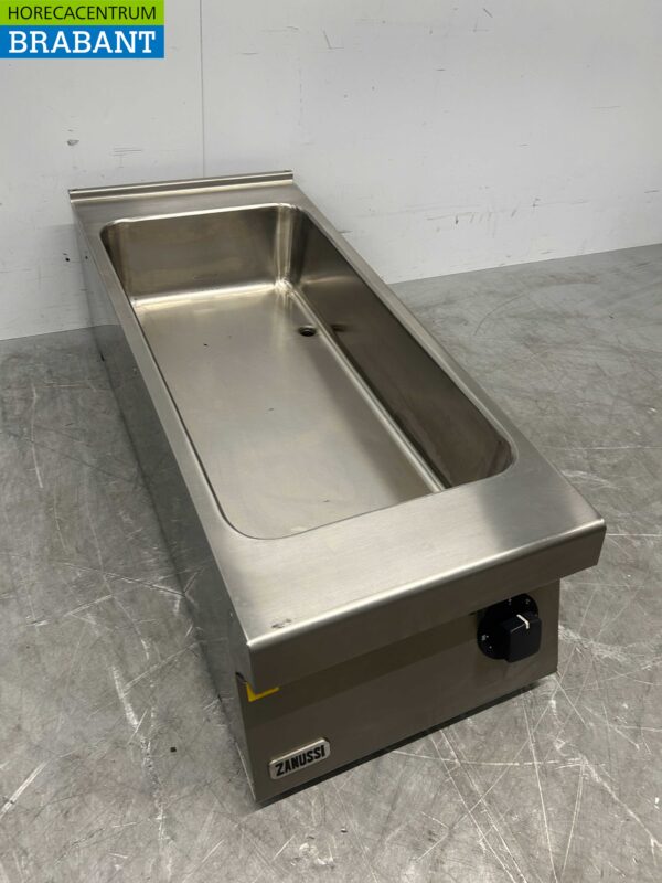 RVS Zanussi Bain marie 1/1 + 1/3 GN 230V Horeca - Afbeelding 3