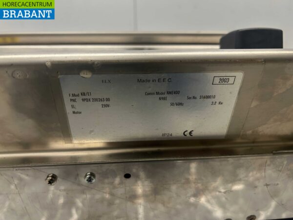 RVS Zanussi Bain marie 1/1 + 1/3 GN 230V Horeca - Afbeelding 5