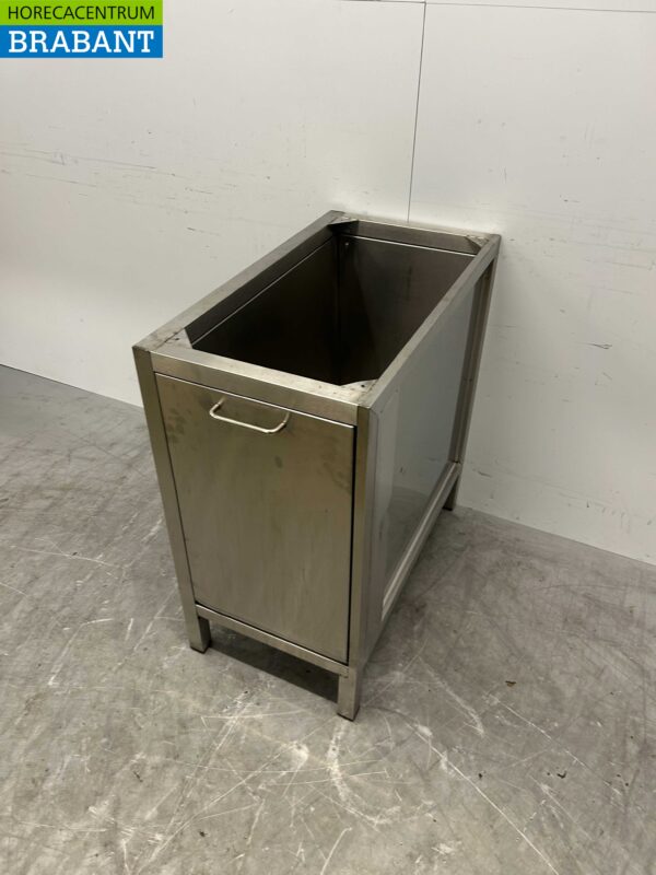 RVS Onderstel met afvaldeur 44,5 x 81 x 85 cm Horeca - Afbeelding 2