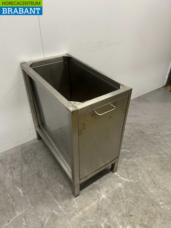 RVS Onderstel met afvaldeur 44,5 x 81 x 85 cm Horeca - Afbeelding 3