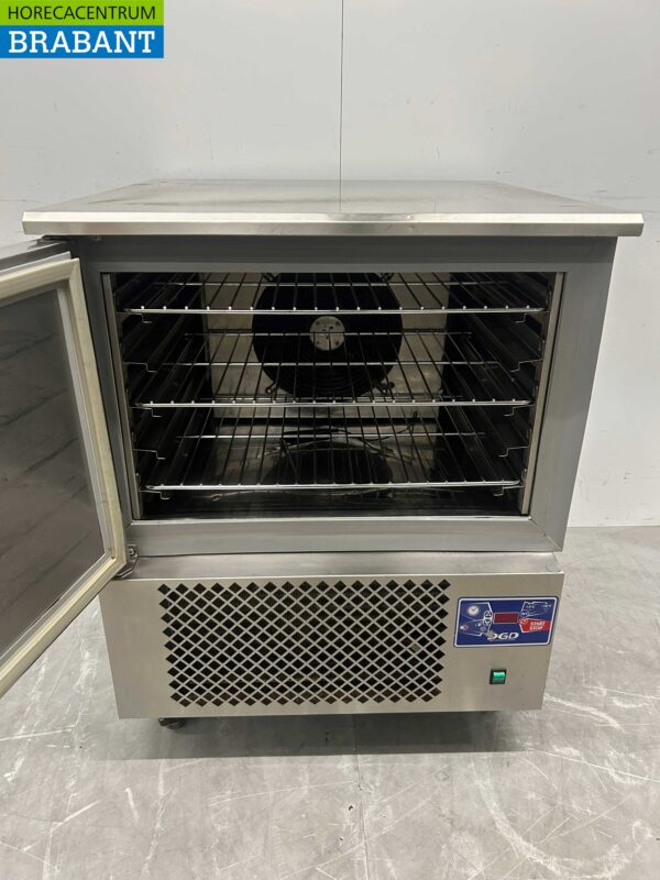 RVS Tecnodom Blastchiller Snelkoeler Shockfreezer 5 x 1/1 GN of 60/40 230V Horeca - Afbeelding 4