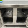 RVS Mercatus Verrijdbare Koelwerkbank 2 deuren en 1 lade 132 cm 230V Horeca - Afbeelding 4