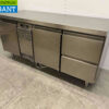 RVS Zanussi Koelwerkbank 2 deuren en 2 laden 176 cm 230V Horeca - Afbeelding 2
