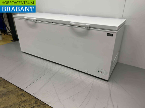 HCB Vrieskist Vriezer met dubbele klapdeksel 670 liter 230V Horeca - Afbeelding 2