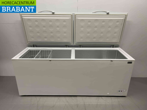 HCB Vrieskist Vriezer met dubbele klapdeksel 670 liter 230V Horeca - Afbeelding 4