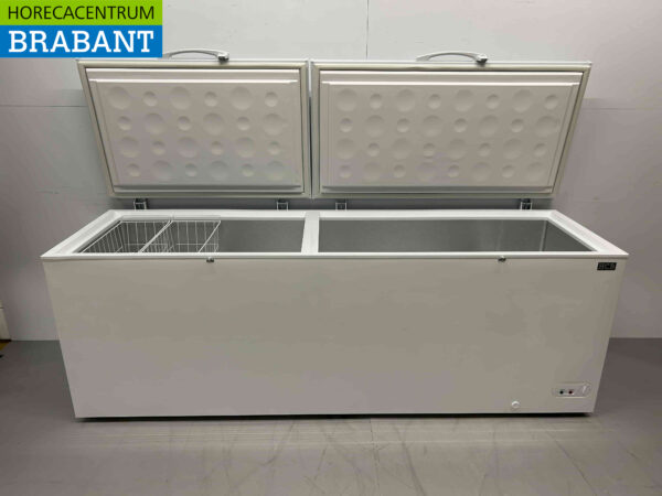 HCB Vrieskist Vriezer met dubbele klapdeksel 755 liter 230V Horeca - Afbeelding 5