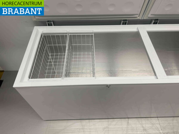 HCB Vrieskist Vriezer met dubbele klapdeksel 755 liter 230V Horeca - Afbeelding 6