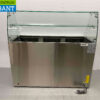 HCB RVS Saladette Koelwerkbank 3 deuren 1/1 GN met glasopbouw 137 cm 230V Horeca - Afbeelding 5