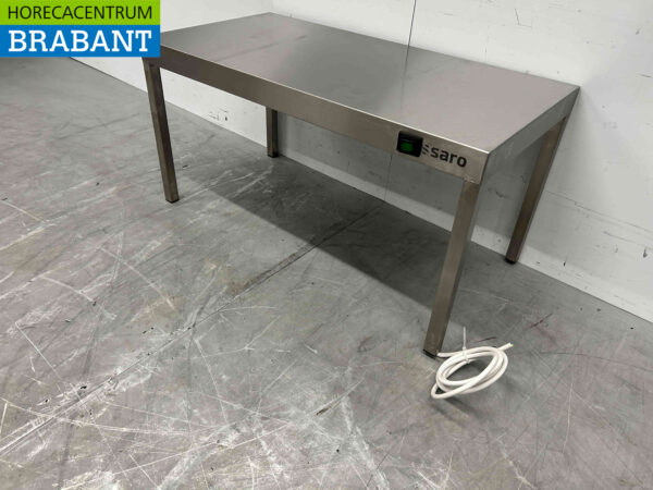RVS Saro Warmtebrug Warmhoudbrug Verwarmde etagere 80 cm Horeca - Afbeelding 2