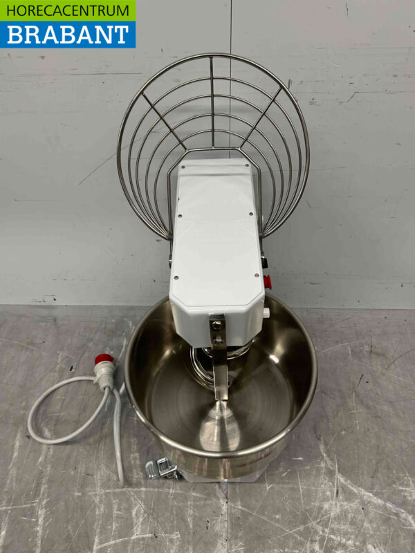 RVS Saro Spiraalkneder deegmenger deegmixer 25 liter 400V Horeca - Afbeelding 5