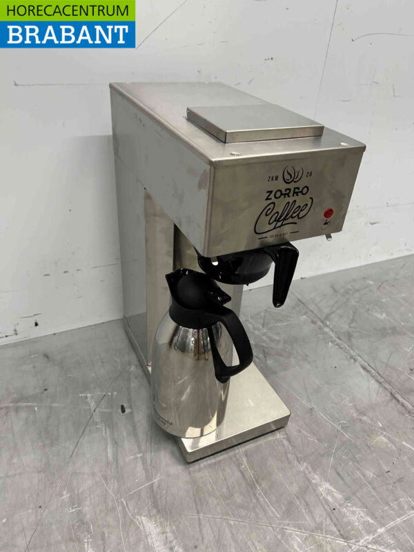RVS Zorro ZKM26 Koffiemachine Koffieautomaat met thermoskan 230V Horeca - Afbeelding 2