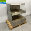 Ubert RVS Warmtevitrine Warmhoudvitrine 90 cm 230V Horeca - Afbeelding 3