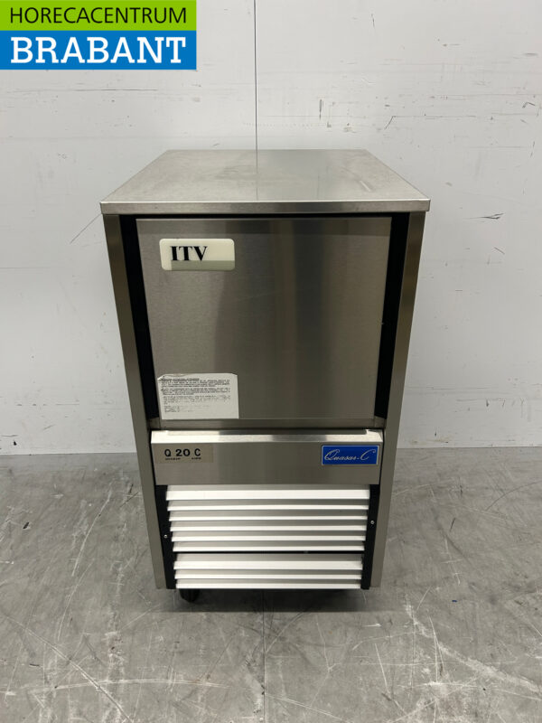 RVS ITV Quasar ijsblokjesmachine ijsklontjesmachine 22 kg p/d 230V Horeca