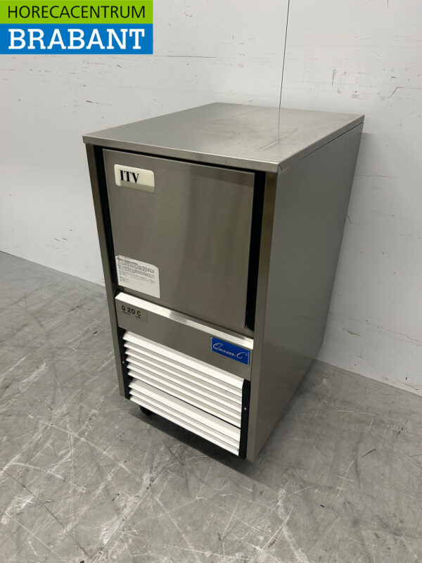 RVS ITV Quasar ijsblokjesmachine ijsklontjesmachine 22 kg p/d 230V Horeca - Afbeelding 2