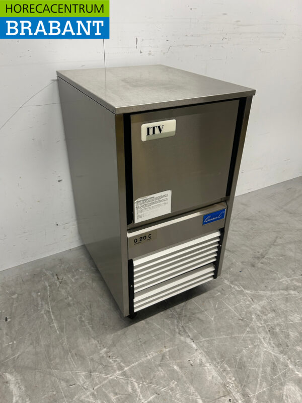 RVS ITV Quasar ijsblokjesmachine ijsklontjesmachine 22 kg p/d 230V Horeca - Afbeelding 3