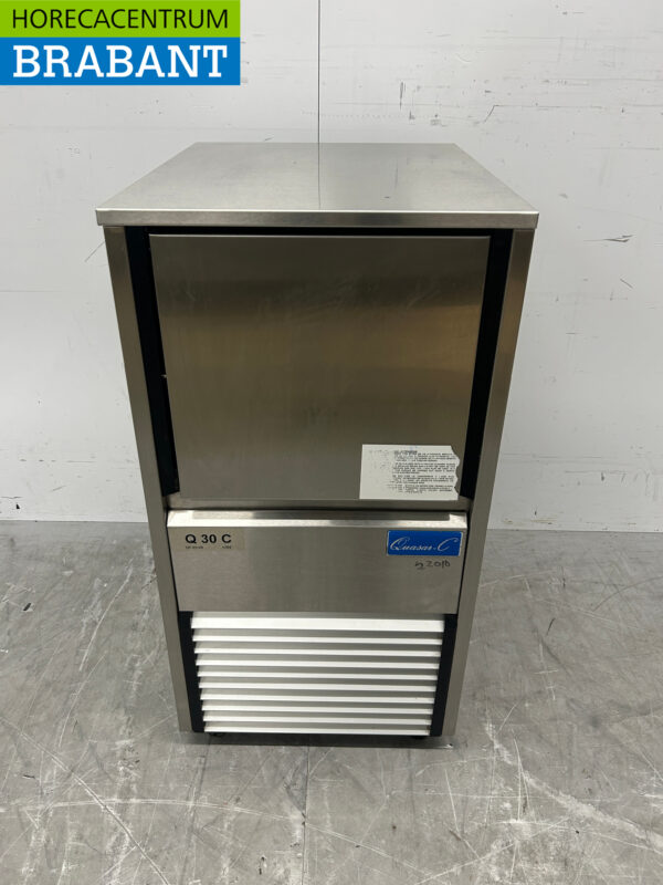 RVS ITV Quasar ijsblokjesmachine ijsklontjesmachine 31 kg p/d 230V Horeca