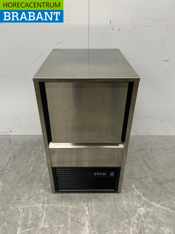RVS ITV Quasar ijsblokjesmachine ijsklontjesmachine 31 kg p/d 230V Horeca