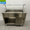Verrijdbare Koelvitrine Koelbuffet buffet Gekoeld 3 x 1/1 GN 120 cm 230V Horeca - Afbeelding 2