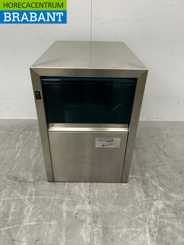 RVS Wessamat W 15 L-2 ijsblokjesmachine ijsklontjesmachine 18 kg p/d 230V Horeca