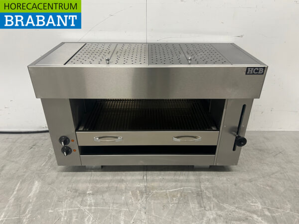 RVS Pitagrill Salamander grill 2 elementen 96 cm 400V Horeca