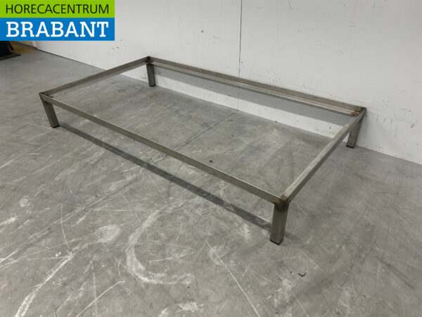 RVS Onderstel 121 x 66 x 17 cm Horeca - Afbeelding 2