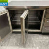 RVS Gram Koelwerkbank 2 deuren en 3 laden 172,5 cm 230V Horeca - Afbeelding 4