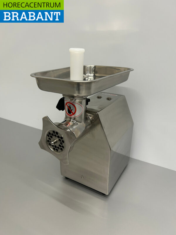 RVS Gehaktmolen Vleesmolen Vleeswolf 120 kg p/u 230V Horeca - Afbeelding 2