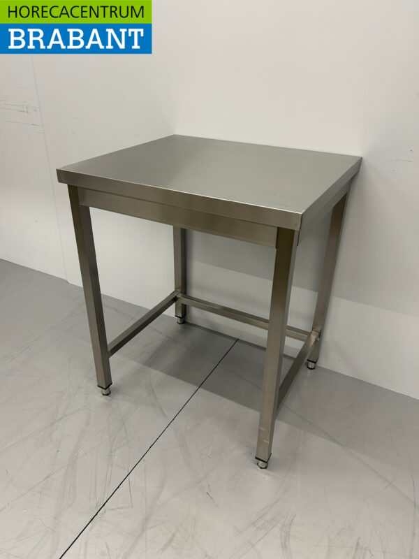 RVS Werktafel Tafel Basic-line 70 x 60 x 85 cm Horeca - Afbeelding 2