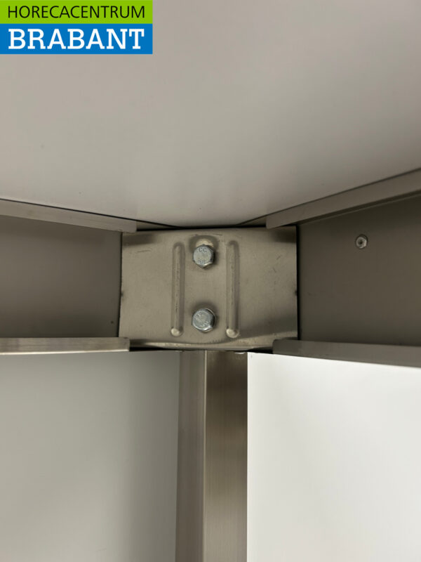 RVS Verrijdbare Werktafel Tafel Op Wielen 150 x 70 x 85 cm Horeca - Afbeelding 6
