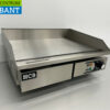 RVS Grillplaat Bakplaat Gladde plaat 55 cm 230V Horeca - Afbeelding 3