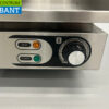 RVS Grillplaat Bakplaat Gladde plaat 55 cm 230V Horeca - Afbeelding 5