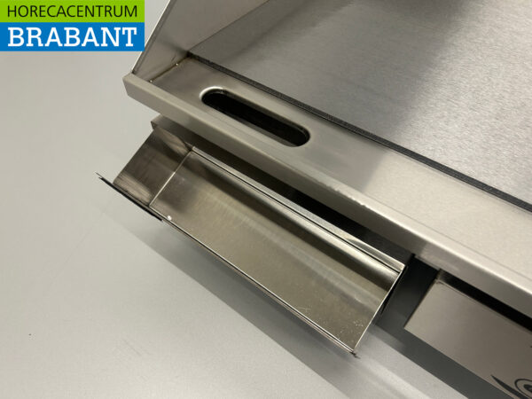 RVS Grillplaat Bakplaat Gladde plaat 55 cm 230V Horeca - Afbeelding 6