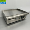 RVS Grillplaat Bakplaat Glad 55 cm 230V Horeca - Afbeelding 2