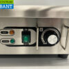 RVS Grillplaat Bakplaat Glad 55 cm 230V Horeca - Afbeelding 4