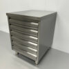 RVS Werkkast Kast Ladenkast 6 laden Premium-line voor deeg 60 cm Horeca Pizzeria Bakkerij - Afbeelding 2