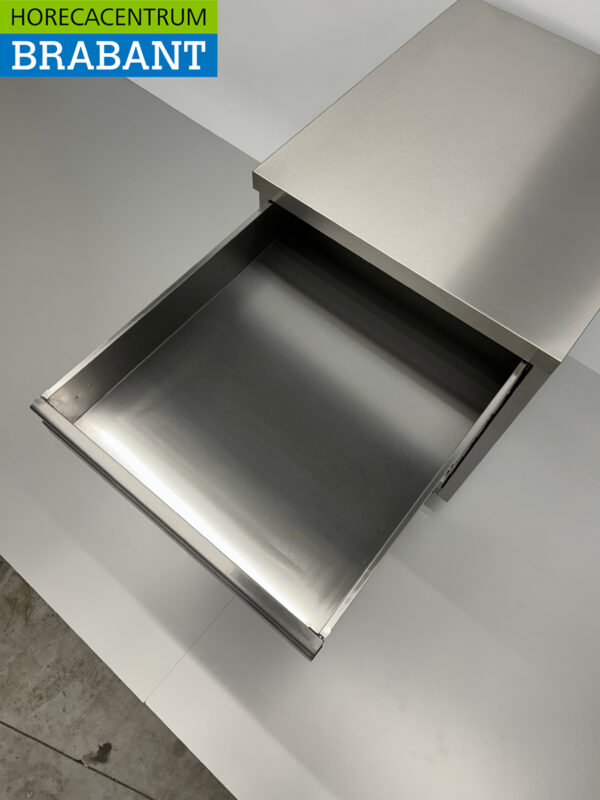 RVS Werkkast Kast Ladenkast 6 laden Premium-line voor deeg 60 cm Horeca Pizzeria Bakkerij - Afbeelding 5