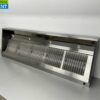 RVS Afzuigkap Dampkap met lamellen filters Premium-line 300 cm Schuin model Horeca - Afbeelding 2