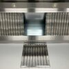RVS Afzuigkap Dampkap met lamellen filters Premium-line 300 cm Schuin model Horeca - Afbeelding 4