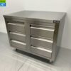 RVS Werkkast Kast Werktafel Ladenkast Premium-line 6 laden 1/1 GN 100 cm Horeca - Afbeelding 2
