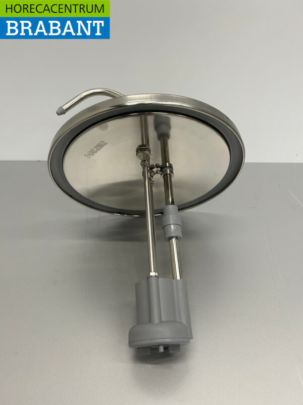 HCB RVS Emmerdispenser Sausdispenser Sauspomp met hevelbediening 10 liter Horeca - Afbeelding 5