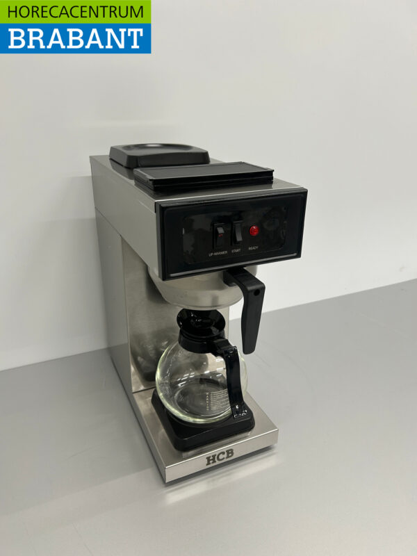 HCB RVS Koffiemachine Koffieautomaat met kan 1,8 liter 230V Horeca - Afbeelding 2
