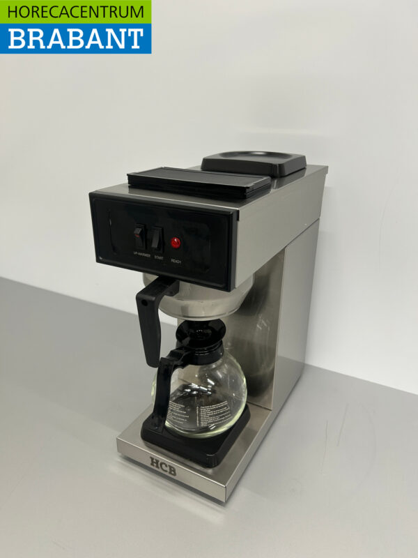 HCB RVS Koffiemachine Koffieautomaat met kan 1,8 liter 230V Horeca - Afbeelding 3