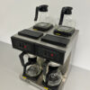HCB RVS Dubbele Koffiemachine Koffieautomaat met 4 kannen 1,8 liter 230V Horeca - Afbeelding 3