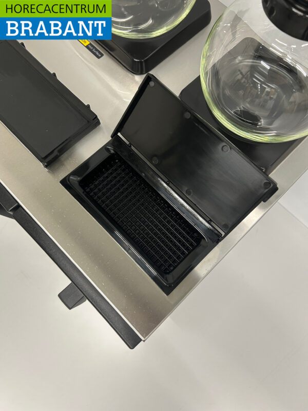 HCB RVS Dubbele Koffiemachine Koffieautomaat met 4 kannen 1,8 liter 230V Horeca - Afbeelding 6