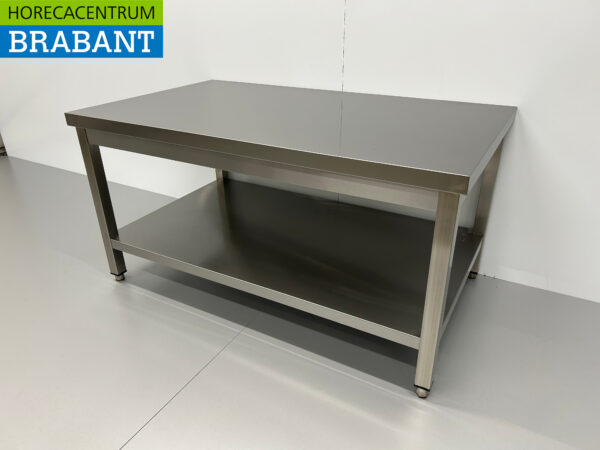 RVS Werktafel Tafel Premium-line 120 x 70 x 60 cm Horeca - Afbeelding 2