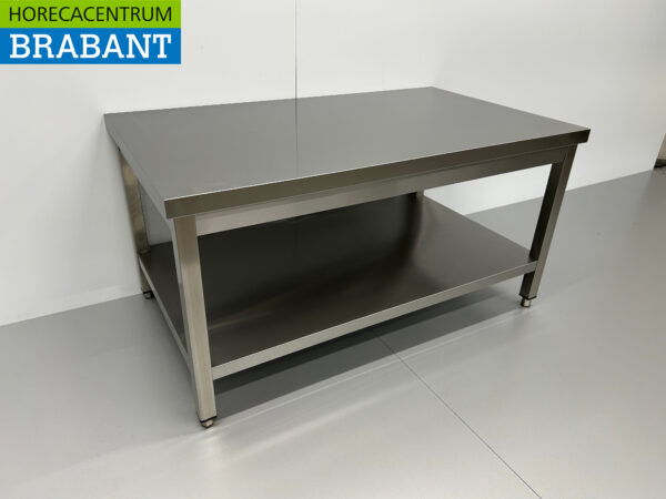 RVS Werktafel Tafel Premium-line 120 x 70 x 60 cm Horeca - Afbeelding 3