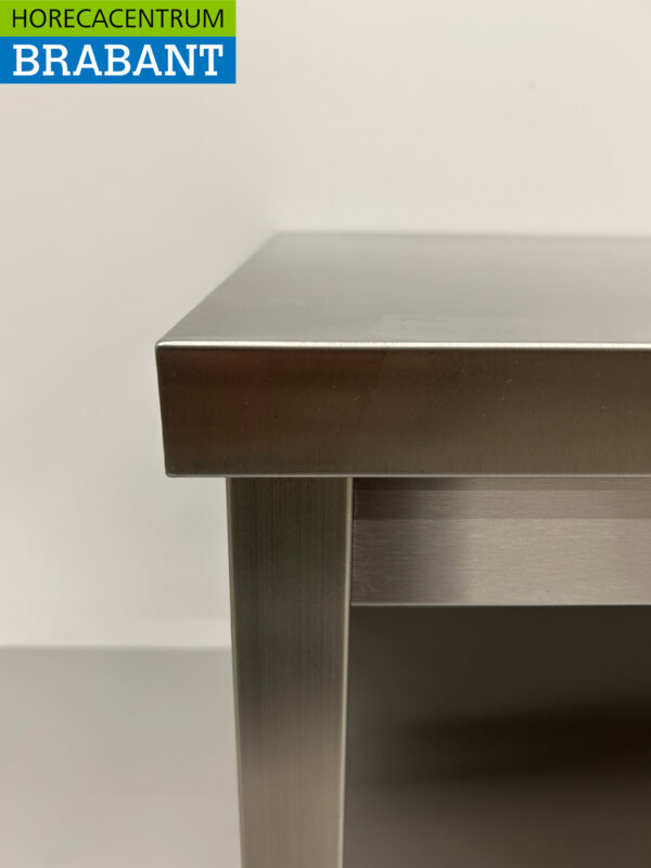 RVS Werktafel Tafel Premium-line 120 x 70 x 60 cm Horeca - Afbeelding 5