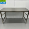 RVS Inklapbare Werktafel Tafel 150 x 70 x 85 cm Horeca