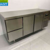 RVS Coreco Premium koelwerkbank 2 laden en 2 deuren 1/1 gastronorm 179,5 cm Horeca - Afbeelding 3